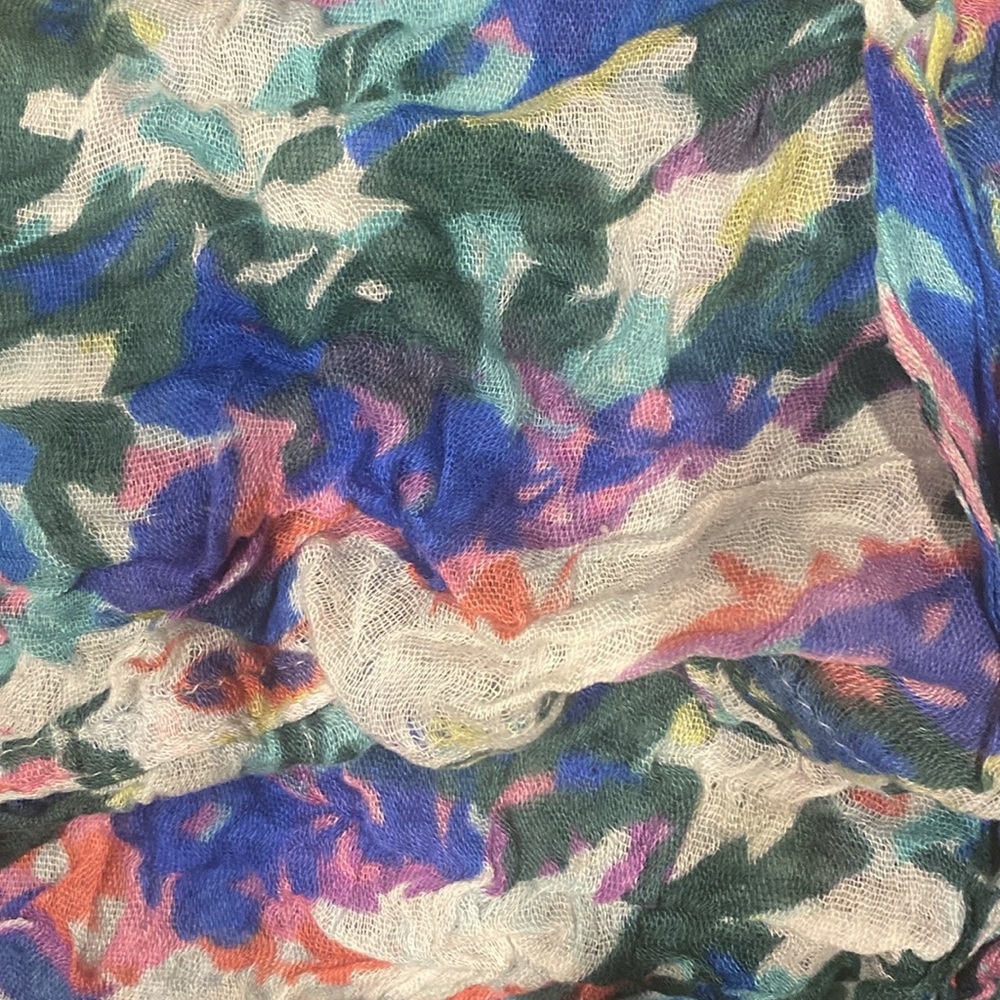 Colorful Patterned Scarves Set - Picture 2 of 4